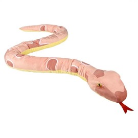 Forest & Twelfth Kids 67” Plush Snake Toy – Stuffed Animal Toys Made from 100% Recycled Material – Cute, Adorable, & Eco-Friendly Toy Snakes for 0+ Year Old Kids, Over 5 Feet Long! (Corn Snake)