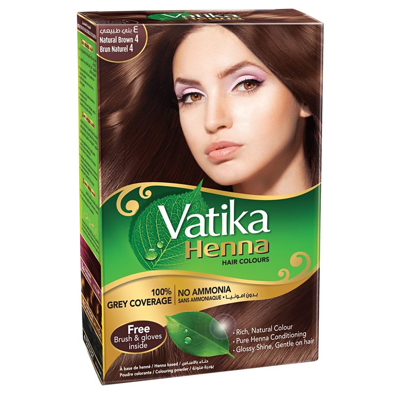 Vatika Henna Hair Colours - Henna Based - 60 Gram
