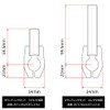 ジータレーシング(ZETA RACING) 大径バー用(28.6mm) アーマーハンドガード マウンティングキット ロング F5261(旧品番:ZE71-1613) ダートフリーク DIRTFREAK