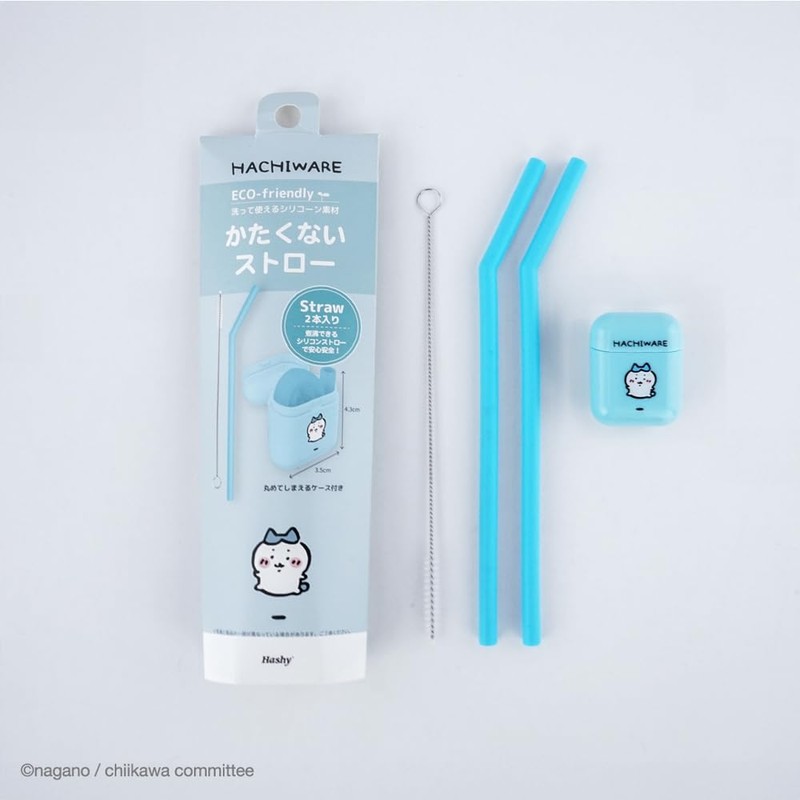 Hashii Top In Chiikawa KW-3442 Straw Hachiware