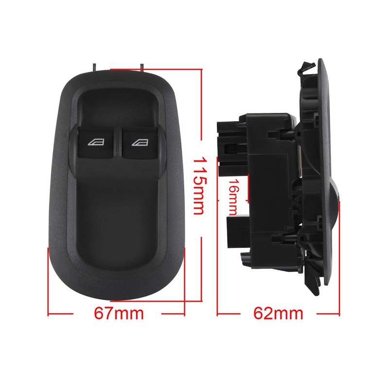 Twilight Garage Electric Power Window Control Switch Button 2029885 GK2T14A132CA