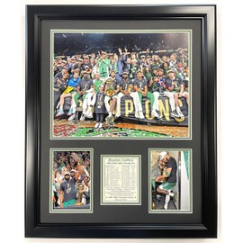 Boston Celtics | 2023-2024 Champions | Framed Photo Collage | 2 Sizes and 3 Styles | (Podium, 18"x22")