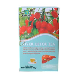 Wins Town Liver Detox Tea - Herbal Tea for Fatty Liver & Alcoholic Liver Support, Natural Cleanse & Repair, 20 Tea Bags