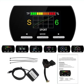 Throttle Response Controller 9 Drive Modes Smart Electronic Racing Accelerator Compatible with Dodge Challenger Ram Jeep Cherokee Wrangler Maserati Ghibli Quattroporte 300C 200C (807-Upgrade)