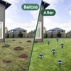 Mole Repellent for Lawns - Ultrasonic Gopher Repellent Solar Powered