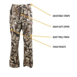 HOT SHOT Men’s Camo Performance Pant – Veil Cervidae Hunting Outdoor Apparel, X-Large