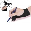 Unbranded 2 Finger Artist Digital Drawing Glove Anti-Fouling For Graphics