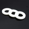 Hippo Hardware M4 (4mm) Nylon Flat Plain Washers Form A