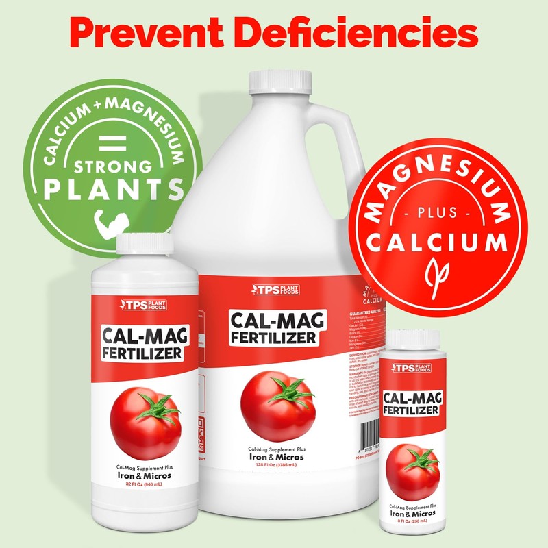 TPS NUTRIENTS Cal-Mag for Plants Plus Iron and Micros, Calcium