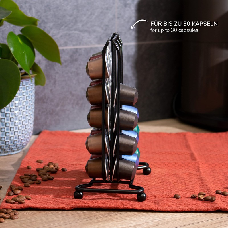 bremermann Capsule Holder for Nespresso Capsule Stand, Capsule Dispenser for