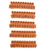 100Pcs TPU Pig Cow Ear Tag with Number 001‑100 Ear
