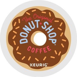 The Original Donut Shop, Regular, Single-Serve Keurig K-Cup Pods, Medium Roast Coffee, 72 Count (3 Boxes of 24 Pods)