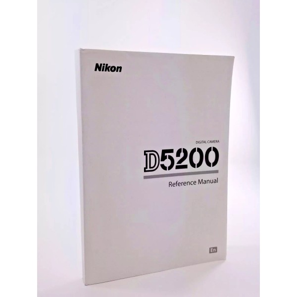 Nikon D5200 Instruction Owners Manual D5200 Book NEW