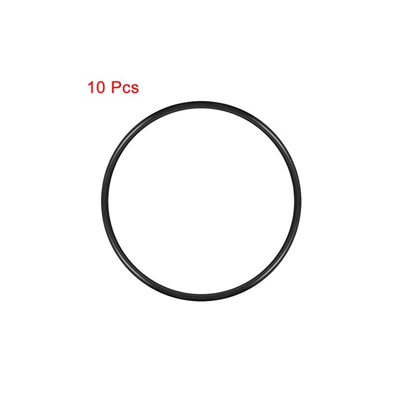 sourcing map Nitrile Rubber O-Rings 72mm OD 67.2mm ID 2.4mm