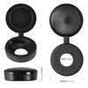 Plastic Hinged Screw Cover Caps Fold Screw Snap Covers Washer