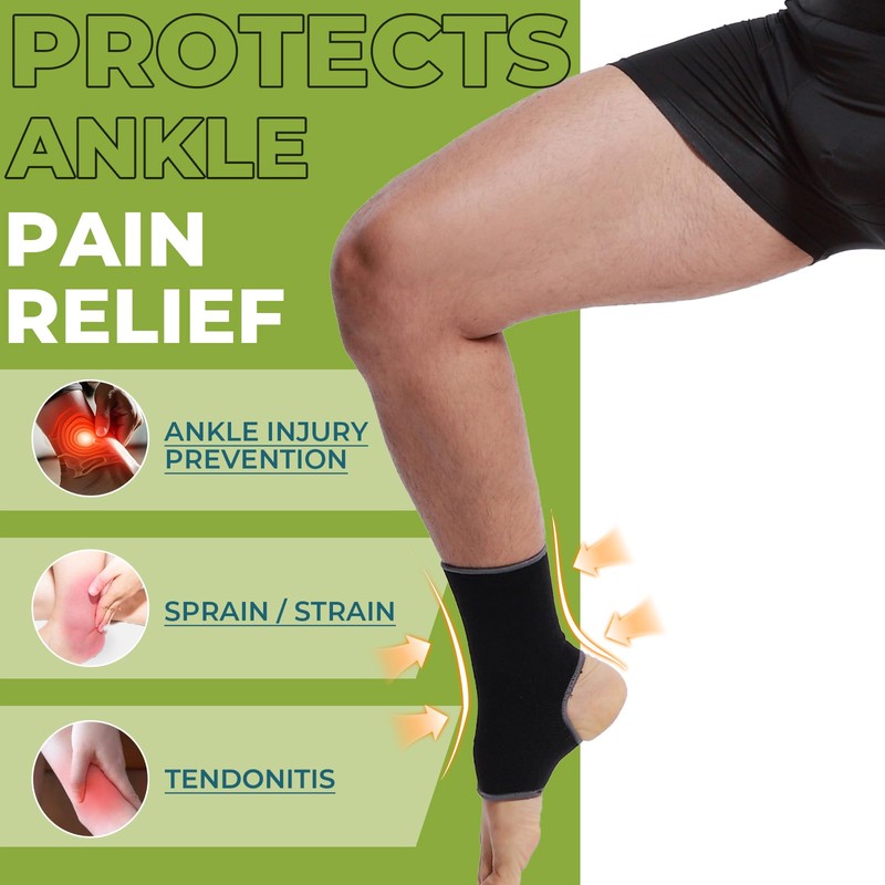 NEOtech Care Ankle Support - Elastic & Breathable - Medium