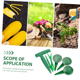 Kisangel 2 Sets Garden Spreader Grass Dispenser Hand Spreader Gardening Tool Small Dispenser