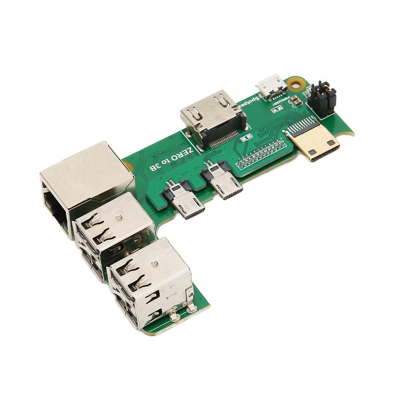 Expansion Board for Raspberry Pi 2W to 3B 3 USB2.0