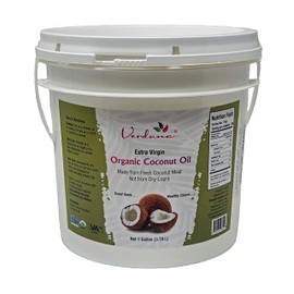 Verdana Verdana Extra Virgin Coconut Oil C USDA Organic, Unrefined Cold Pressed Oil for Baking and Cooking C 1 Gallon