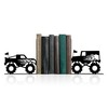 Kids Bookends for Books, Monster Truck Decor for Boys Room,