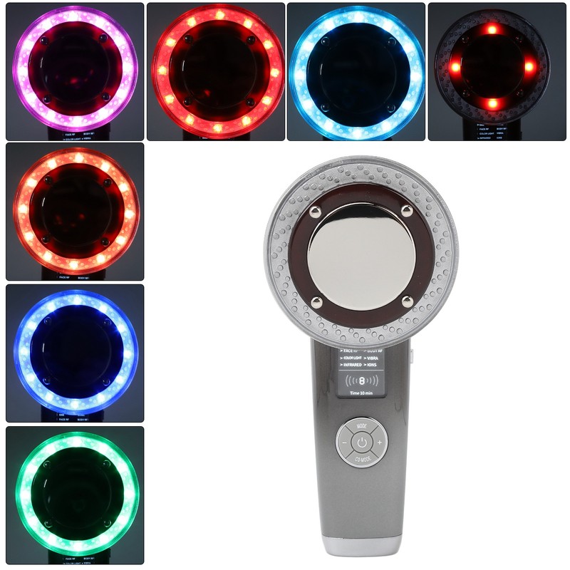 8 In 1 Facial Beauty Machine Photo Rejuvenation Micro Electric