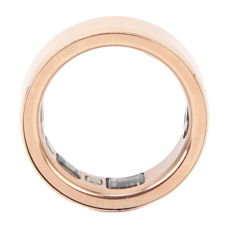Smart Ring Pink Gold Sleep Monitor Health Tracker Waterproof Aluminum