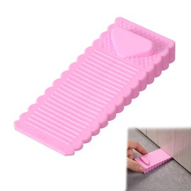 CZNBZIU Rubber Door Stopper, Window Stopper Wedge, Door Wedge, 1 Piece Door Stopper Wedge, Height Adjustable, Suitable for All Hard Floors, Door Buffer Floor Wall Buffer for Protection