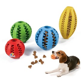 Dog Ball, Snack Ball, Chewing Toy, Small, Medium, Large, Ball, Chewing Toy, Toothpaste Ball, Rice, Toy, Stuffed Toy, Puppy, Dog, Educational Toy, Training Ball, Stress Relief, Play, Exercise, Durable
