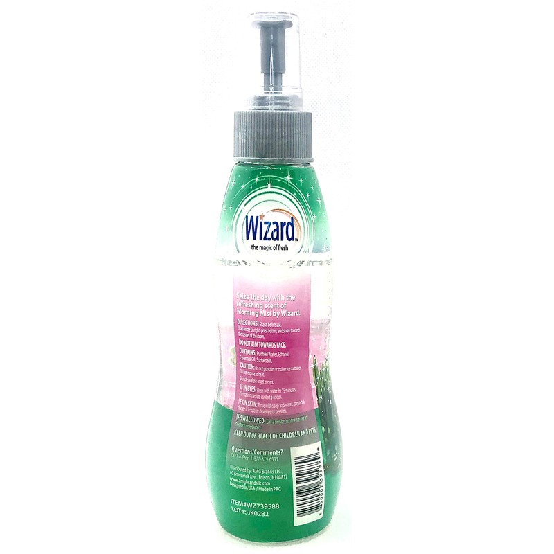 Wizard Room Mist Morning Mist 4x Air Freshener Spray Bottles,8