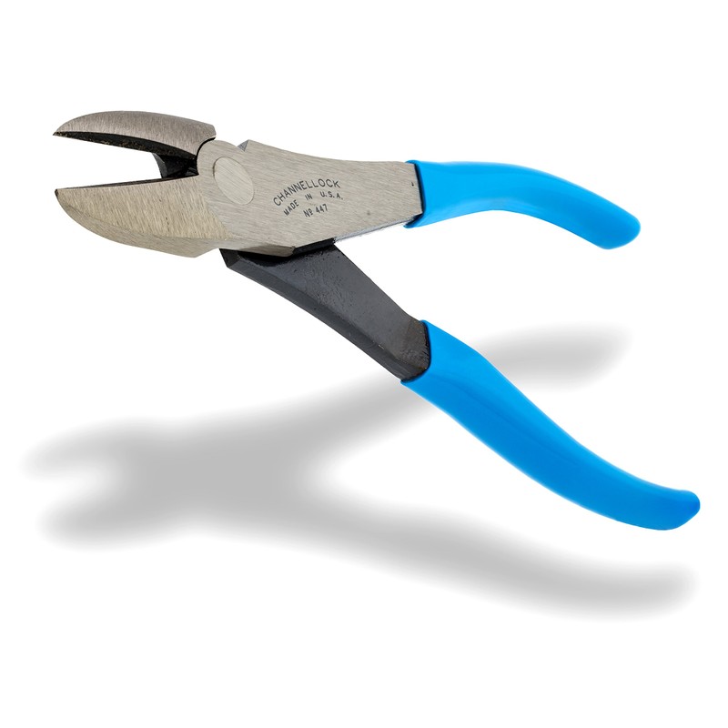 Channellock CNL-447 7.75 Curved Diagonal Cutting Pliers - Wrap Joint