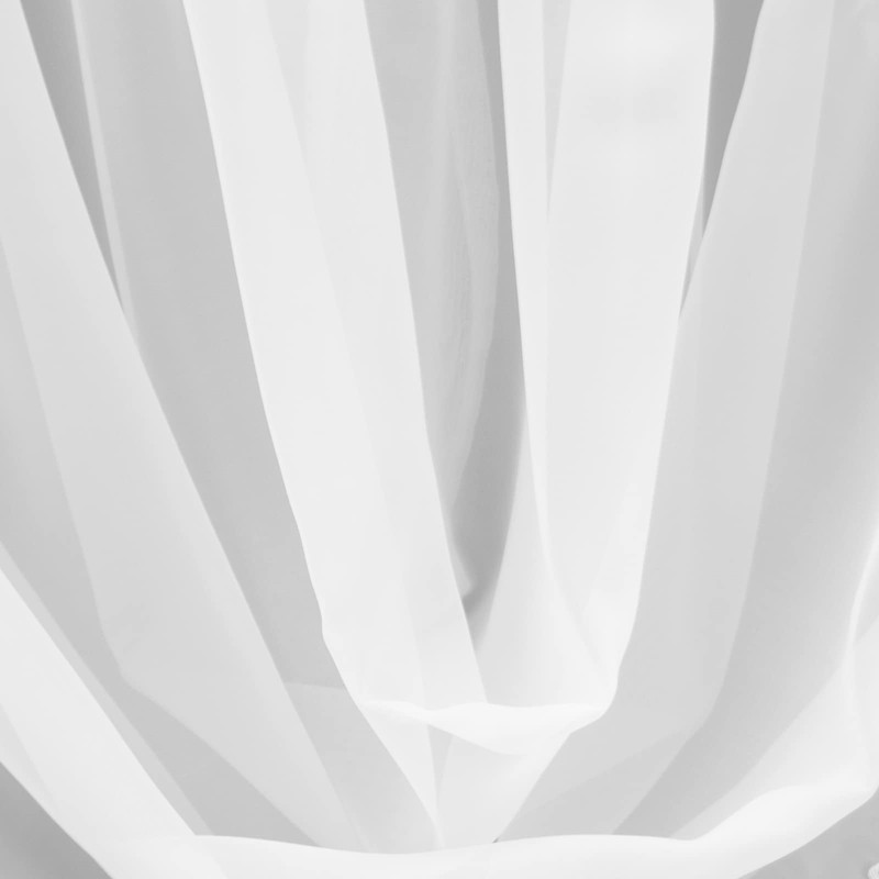 Plain Beaded Voile Swags Net Curtains Voile Swag Valance Pelmet