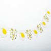 Lemon Bodysuit Banner - Fruit Baby Shower Garland and Gender