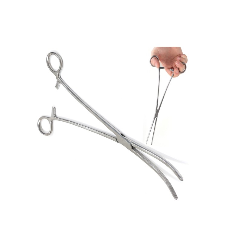 Panther Surgical 12 Inch Curved Stainless Steel Copping Crafting Sea