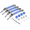 Aswalling 4Pcs Metal Front and Rear Drive Shaft CVD for