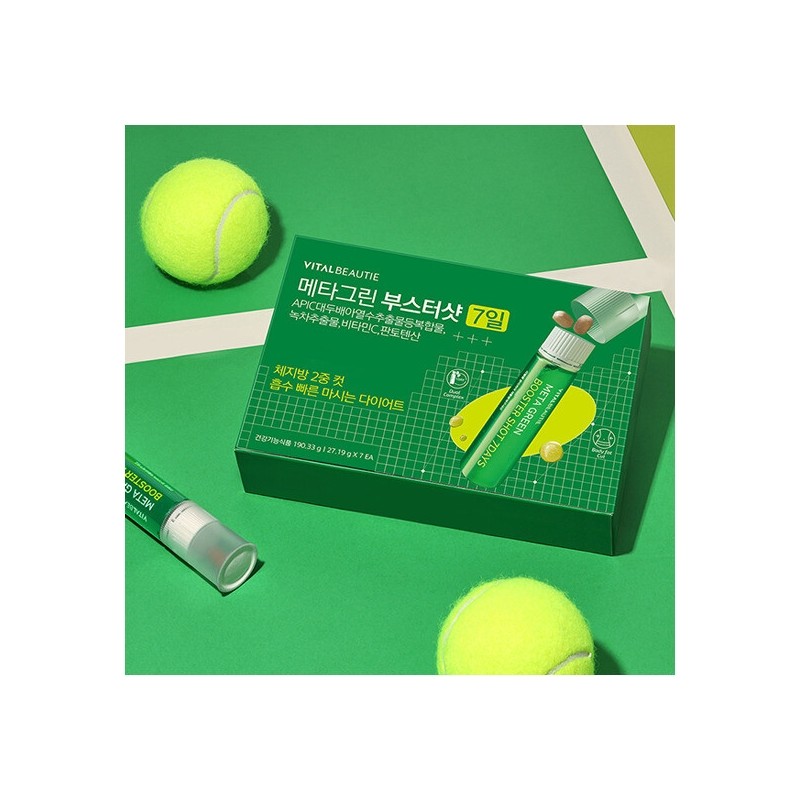 Vital Beauty Metagreen Booster Shot 7 packs x 2 (14