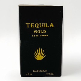 Tequila Gold Pour Homme 0.1 oz 3 ml EDP Spray Deluxe Mini Travel Sample Vial