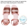 6 Pairs Sandal Strap Cushion Strips, Transparent Self-Adhesive Heel Liners