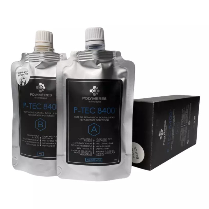P-Tec 8400 Gray Wood Repair Filler Epoxy