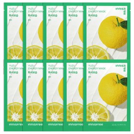 (10 sheets)Innisfree Energy Mask Citron / (10매)이니스프리 에너지 마스크 유자