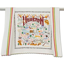 catstudio Houston Dish & Hand Towel | Beautiful Award Winning Home Decor Artwork | Great For Kitchen & Bathroom