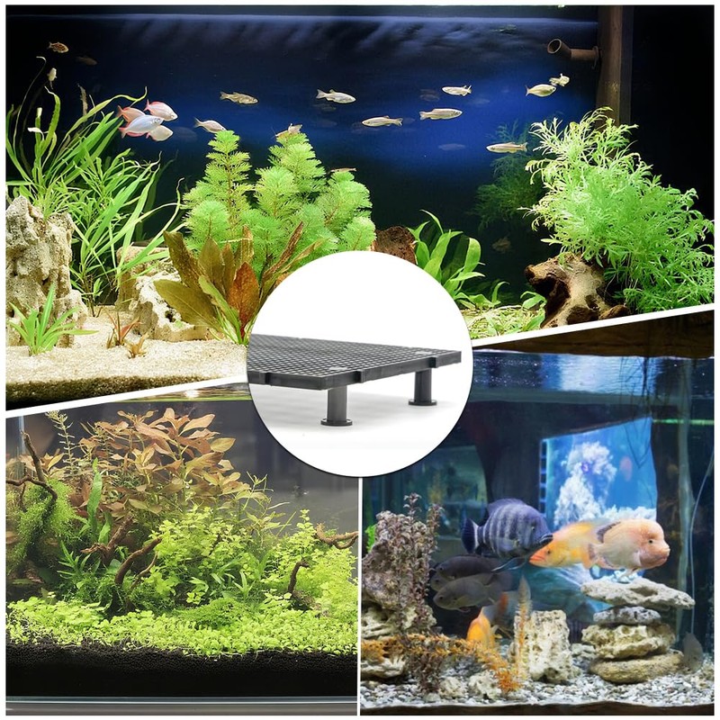 31 Pcs Plastic Egg Crate Set, 11.8"x11.8" Fish Tank Divider