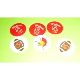 Unbranded Pre Cut One Inch Bottle Cap Images University of Southern California USC - photo, 15 images