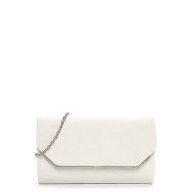 Tamaris Amalia 30451 Clutches Handbag Black L = 4 cm H = 4 cm W = 13 cm, White / White, Unit size