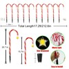 Christmas Candy Cane Lights Outdoor - 10 Pack 21 Inch