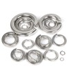 100 Pcs M4 Split Lock Washer Spring Lock Washer, 304