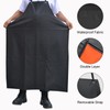 Surblue Waterproof Rubber Vinyl Apron, Anti-Corrosion Rubber 47" Plus Aprons,