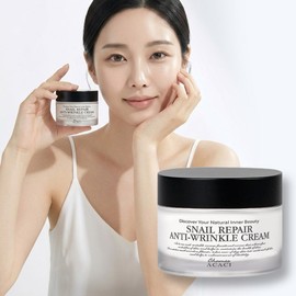 acacia EGF Snail Regenerating Cream EGF Hyaluronic Acid Quick Drying Moisture Moisturizing Barrier Strengthening Wrinkle Elasticity / EGF 달팽이 재생크림 이지에프 히알루론산 속건조 수분 보습 장벽 강화 주름 탄력