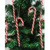 CANDY CANE CHRISTMAS ORNAMENT SET 6PK. 5'' LONG WONDERFUL ORNAMENT