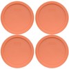 Pyrex 7402-PC Bahama Sunset Plastic Food Storage Replacement Lids -