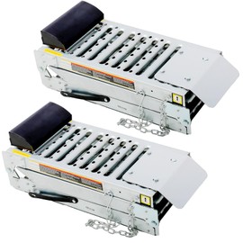 Donext 2 Sets Foldable Ferruginous Car Ramp, 1000lbs Portable Easy Fold Lightweight Ramp, for Car Truck SUV Motorcycle ATV Bearing